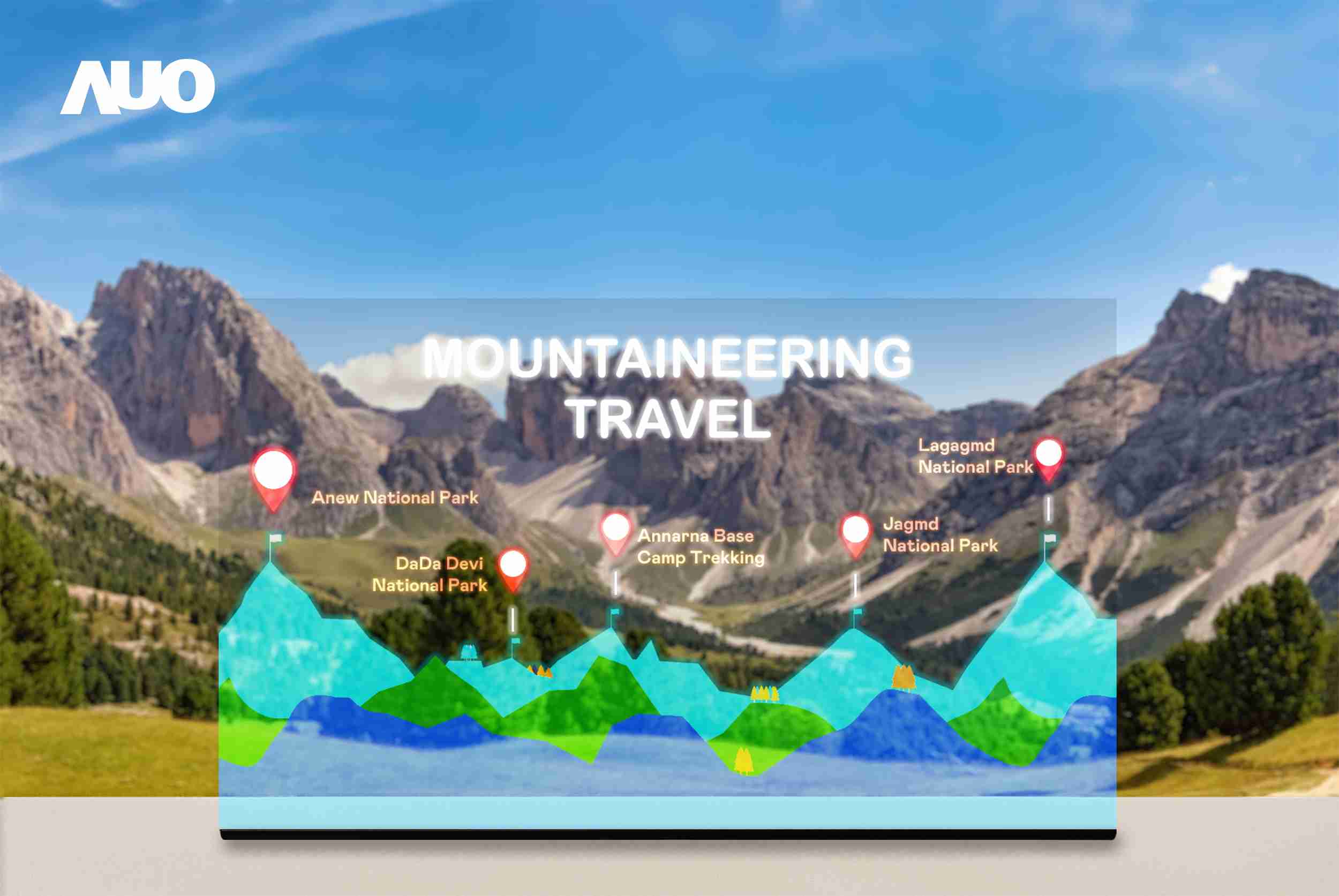 尊龙z6展示全球单片尺寸最大(*)42吋透明Micro LED显示器拼接而成的〝64吋透明Micro LED显示器〞，，具备高透明度、、、、1,000 nits高亮度、、广色域、、采用三边无边框的无缝拼接等多重特色，，呈现超高清、、细腻画质而不遮挡后方视觉，，满足层峰需求，，可广泛运用于零售、、、艺术展览或商业空间等场域